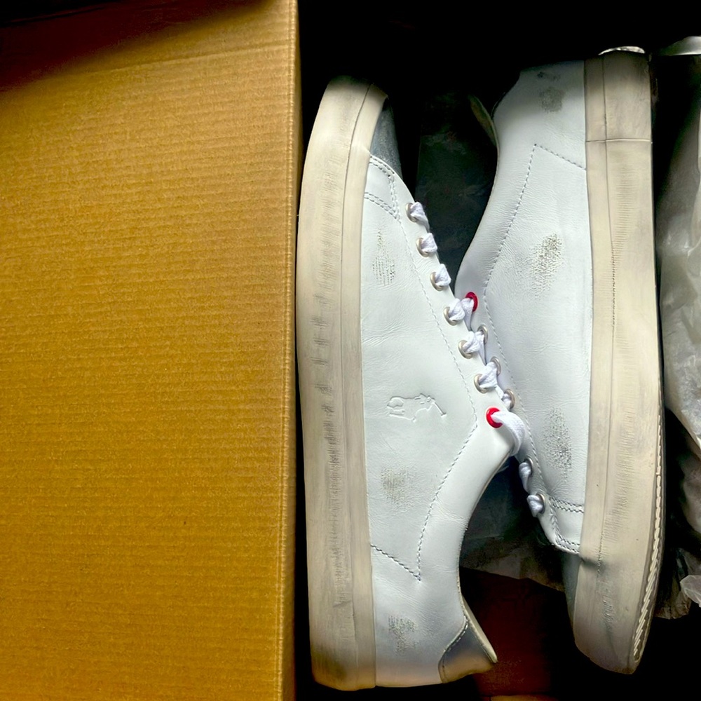 Polo Ralph Lauren Longwood Distressed Shoe (Discontinued/rare)